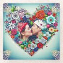 Buscar corazones rojos posavasos Parejas