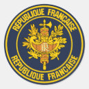 Buscar emblema de francia pegatinas Nacional