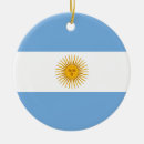 Buscar bandera de argentina adornos Blanco