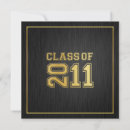 Buscar clase de 2011 invitaciones Elegante