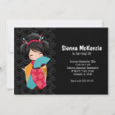 Buscar geisha invitaciones Adorable