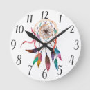 Buscar buena suerte relojes de pared Acuarela