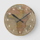 Buscar antique map relojes de pared Atlas
