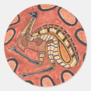 Buscar aborigen pegatinas Abstracto