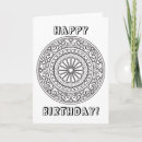 Buscar mandala colorida tarjetas Único