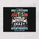 Buscar rompecabezas del autismo postales Autista