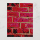 Buscar ladrillos postales Rojo