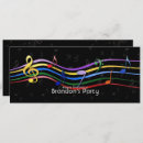 Buscar partitura musical invitaciones Músico