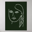 Buscar mujer abstracta posters Retrato
