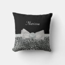 Buscar cinta de plata cojines Elegante