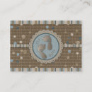 Buscar pies del bebé tarjetas de visita Recién nacido