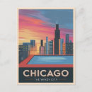 Buscar vintage chicago postales Rascacielos