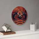 Buscar sun relojes de pared Tribal