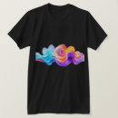 Buscar ondas camisetas Abstracto