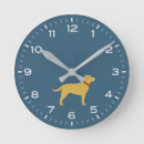 Buscar perro relojes de pared Labrador