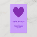 Buscar morado tarjetas de visita Clientes