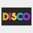Buscar disco rectangulares pegatinas Música