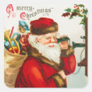 Buscar papá noel pegatinas Retro