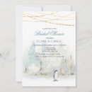 Buscar pingüino invitaciones Invierno