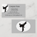 Buscar marcial tarjetas de visita Taekwondo