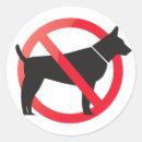Buscar perros permitidos pegatinas Prohibido