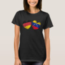 Buscar bandera de alemania camisetas Corazón