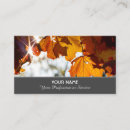 Buscar hojas otoño tarjetas de visita Clientes
