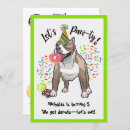 Buscar pitbull invitaciones General y unisex