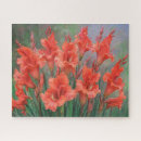 Buscar flores rojas puzzles General y unisex