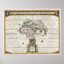 Buscar mapa histórico posters Antiguo