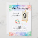 Buscar caballete invitaciones Artista