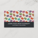 Buscar macaron tarjetas de visita Confitería