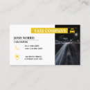 Buscar taxistas tarjetas de visita Elegante