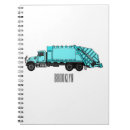 Buscar basura cuadernos Camión de basura