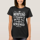 Buscar montero camisetas Divertido