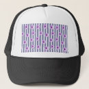 Buscar floral blanco y negro gorras Patrón