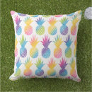 Buscar piña de la acuarela cojines Para ella