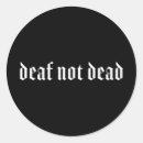 Buscar deaf pegatinas Sordo