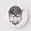 Buscar cerdo lindo relojes de pared Guarro