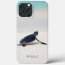 Buscar vida del océano iphone fundas Monograma
