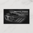 Buscar faros tarjetas de visita Automóvil