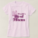 Buscar la mejor mamá del mundo camisetas Rosa