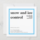 Buscar nieve tormenta invitaciones Elegante