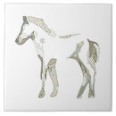 Buscar blanco caballo azulejos Animal