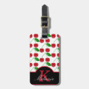 Buscar rojas etiquetas para maletas Para ella