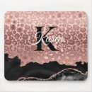Buscar leopardo rosa alfombrillas de raton Moderno