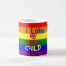 Buscar padre gay tazas Arco iris