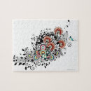 Buscar texturizado puzzles Negro