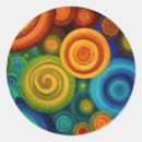 Buscar círculos abstractos pegatinas Para todos