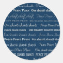 Buscar shanti pegatinas Paz